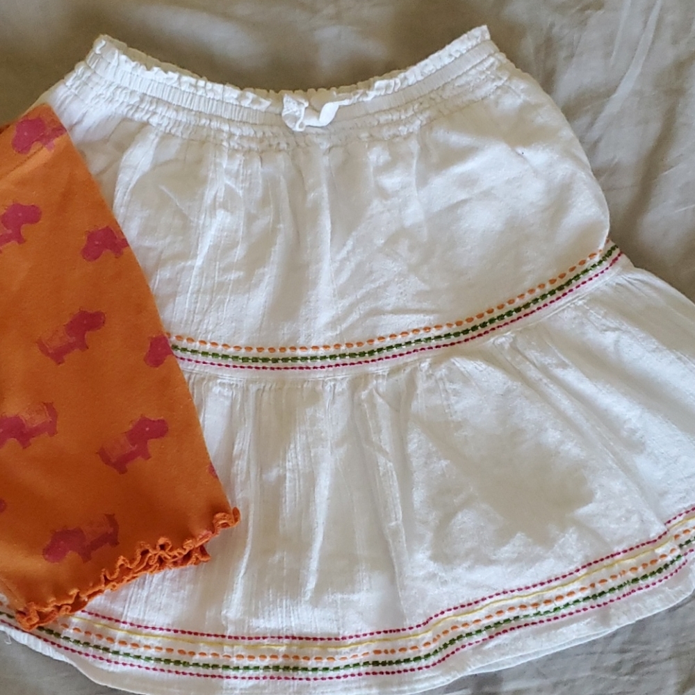 Gymboree Batik Summer skirt and shorts